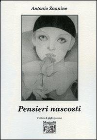 Pensieri nascosti - Antonio Zannino - copertina
