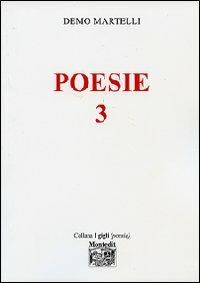 Poesie 3 - Demo Martelli - copertina