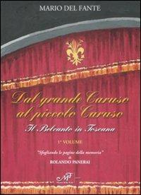 Dal grande Caruso al piccolo Caruso. Il belcanto in Toscana. Vol. 1 - Mario Del Fante - copertina