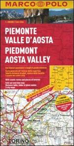 Piemonte, Valle D'Aosta 1:200.000. Ediz. multilingue