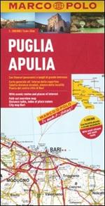 Puglia 1:200.000. Ediz. multilingue