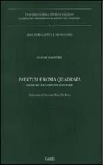 Paestum e Roma quadrata. Ricerche sullo spazio augurale