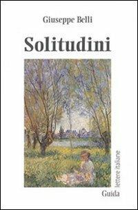 Solitudini - Giuseppe Belli - copertina