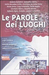 Le parole dei luoghi - copertina