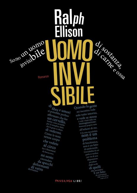 Uomo invisibile - Ralph Ellison - copertina