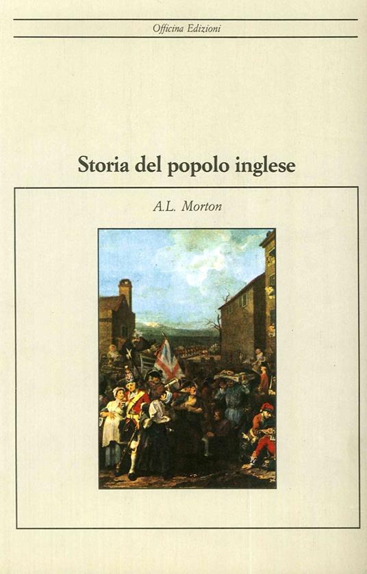 Storia del popolo inglese - A. L. Morton - copertina