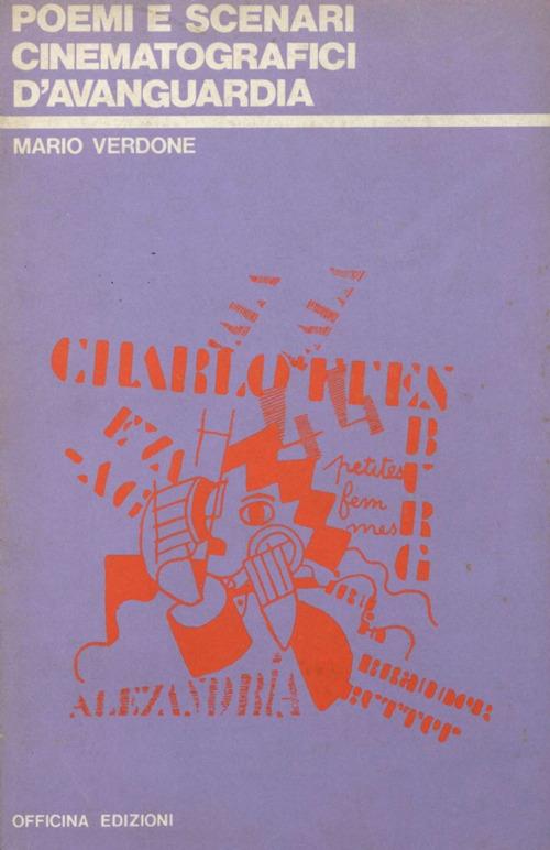 Poemi e scenari cinematografici d'avanguardia - Mario Verdone - copertina