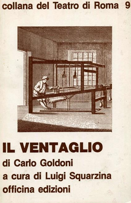 Il ventaglio - Carlo Goldoni - copertina