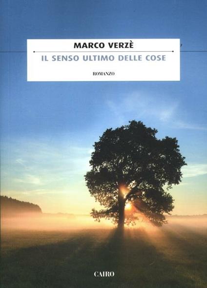 Il senso ultimo delle cose - Marco Verzè - copertina
