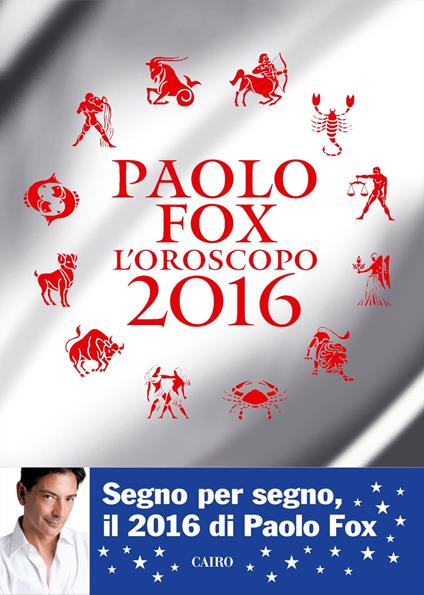 L'oroscopo 2016 - Paolo Fox - copertina