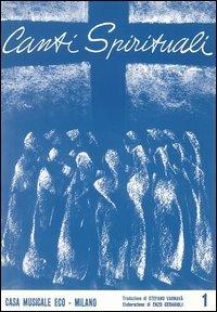 Canti spirituali. Vol. 1 - copertina