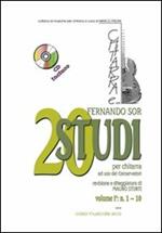 20 studi. Metodo per chitarra. Con CD-Audio. Vol. 1: N. 1-10.