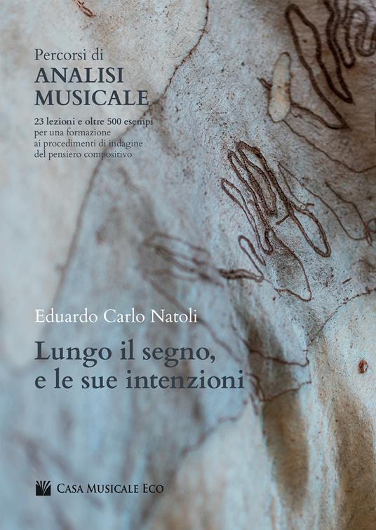 Percorsi di analisi musicale. Lungo il segno, e le sue intenzioni. 23 lezioni e oltre 500 esempi per una formazione ai procedimenti di indagine del pensiero compositivo - Eduardo Carlo Natoli - copertina