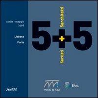 5+5 5artisti + 5architetti. Ediz. italiana e portoghese - copertina