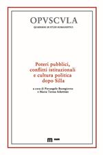 Poteri pubblici, conflitti istituzionali e cultura politica dopo Silla