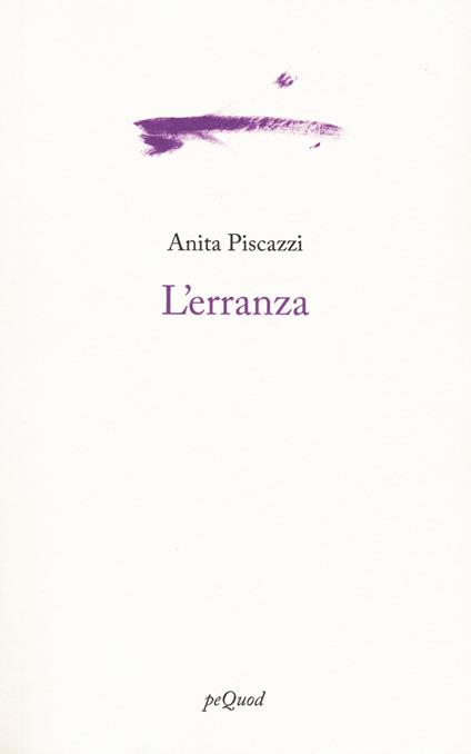L'erranza - Anita Piscazzi - copertina