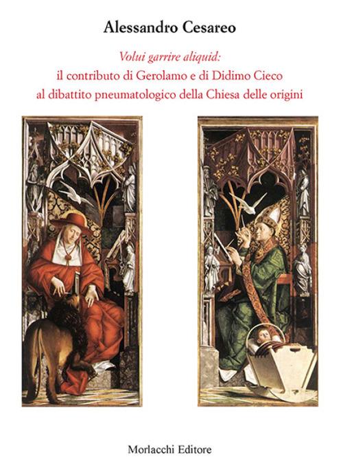 Volui garrire aliquid. Il contributo di Gerolamo e di Didimo Cieco al dibattito pneumatologico della Chiesa delle origini - Alessandro Cesareo - copertina