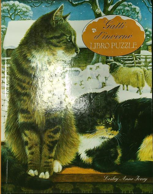 Gatti d'inverno. Libro puzzle