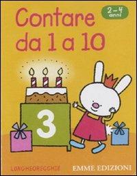 Contare da 1 a 10. Lungheorecchie - Anita Engelen - copertina