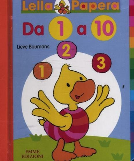 Lella Papera. Da 1 a 10 - Lieve Boumans - copertina