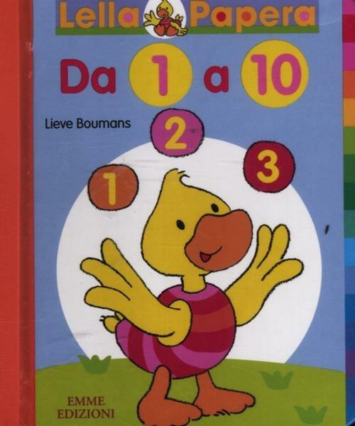Lella Papera. Da 1 a 10 - Lieve Boumans - copertina