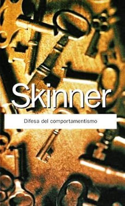 Difesa del comportamentismo - Burrhus F. Skinner - copertina