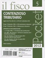 Pocket (2012). Vol. 5: Contenzioso tributario