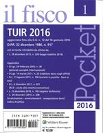 TUIR 2016. Testo unico delle imposte sui redditi