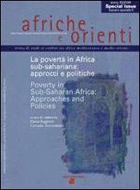 Afriche e Orienti (2009). Vol. 2: La povertà in Africa sub-sahariana: approcci e politiche - copertina