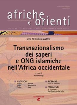Libro Afriche e Orienti (2010). Vol. 2: Transnazionalismo dei saperi e ONG islamiche nell'Africa occidentale 