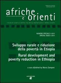 Afriche e Orienti (2011). Ediz. bilingue. Vol. 1: Sviluppo rurale e riduzione della povertà in Etiopia-Rural development and poverty reduction in Ethiopia - copertina