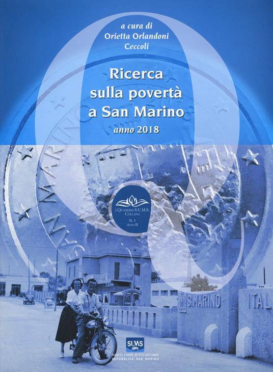 Ricerca sulla povertà a San Marino. Anno 2018 - copertina