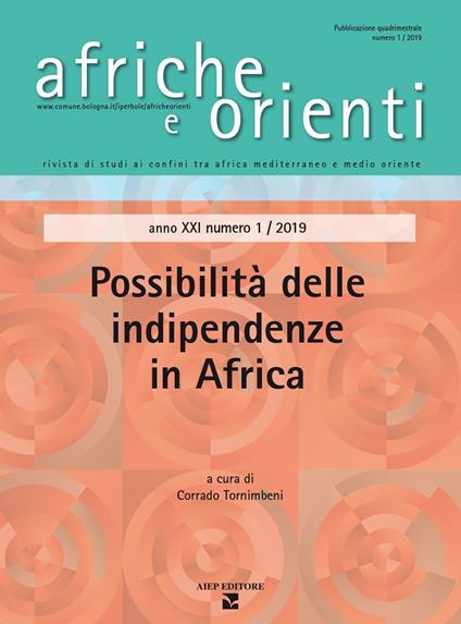 Afriche e Orienti (2019). Vol. 1: Possibilità delle indipendenze in Africa - copertina