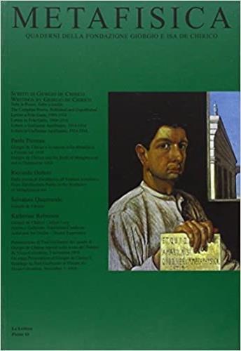 Metafisica. Quaderni della fondazione Giorgio e Isa de Chirico - copertina