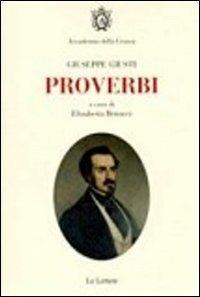 Proverbi. Con DVD - Giuseppe Giusti - copertina