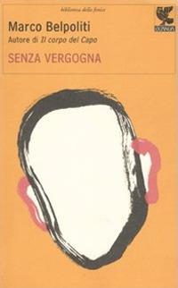 Senza vergogna - Marco Belpoliti - copertina