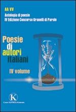 Poesie di autori italiani. Vol. 4