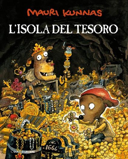L' isola del tesoro - Mauri Kunnas - copertina