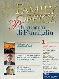 Family office (2009). Vol. 1: Speciale M&A e private equity. - copertina