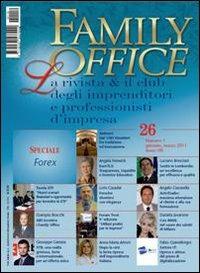 Family office (2011). Vol. 1: Speciale forex. - copertina