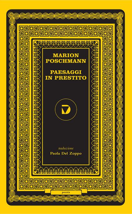 Paesaggi in prestito - Marion Poschmann - copertina