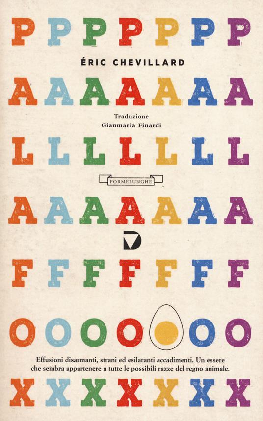 Palafox - Éric Chevillard - copertina