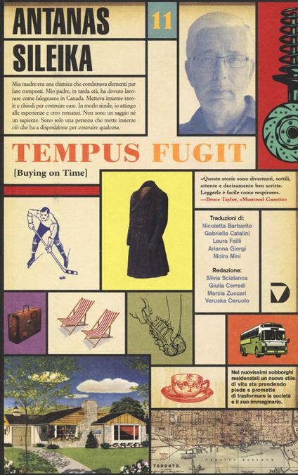 Tempus fugit - Antanas Sileika - copertina
