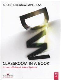 Adobe Dreamweaver CS5. Classroom in a book - copertina