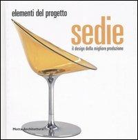 Sedie. Il design della migliore produzione - copertina