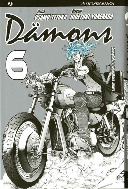 Damons. Vol. 6 - Osamu Tezuka,Hideyuki Yonehara - copertina