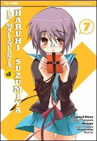 La malinconia di Haruhi Suzumiya. Vol. 7 - Nagaru Tanigawa,Gaku Tsugano,Noizi Ito - copertina