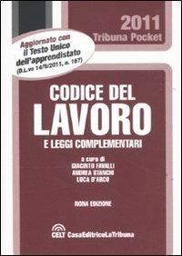 Codice del lavoro e leggi complementari - copertina