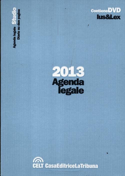 Agenda legale 2013. Con CD-ROM - copertina