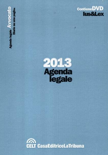 Agenda dell'avvocato 2013. Con CD-ROM - copertina
